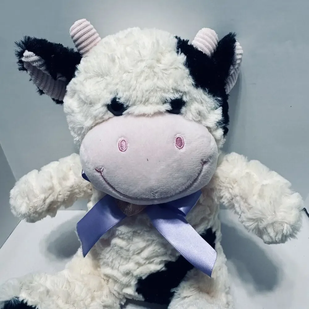 KELLY TOYS 2021‎ Bee Happy Cow Plush Easter Basket friend stuffed animal